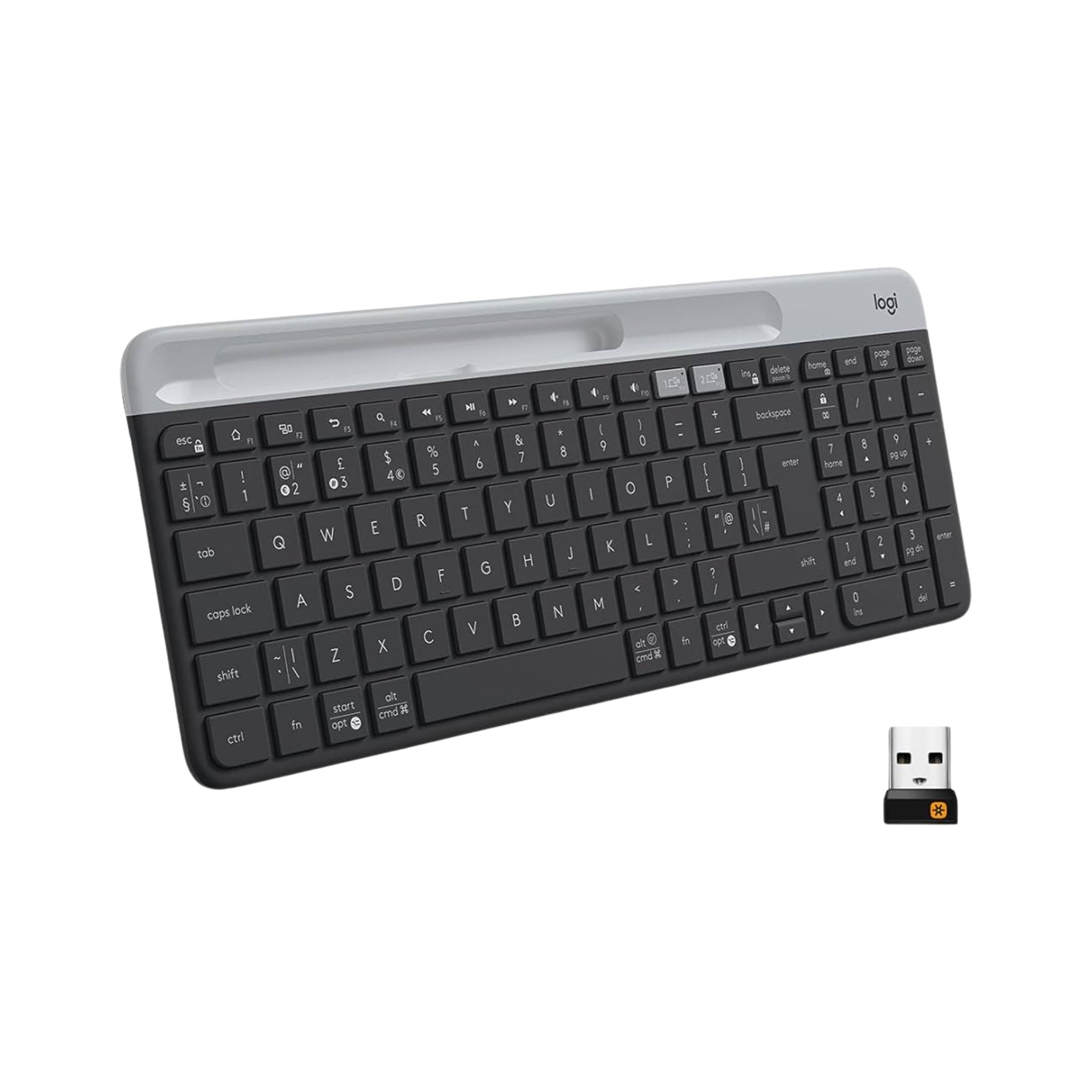 Logitech K580 Slim Multi-Device Wireless Keyboard Graphite